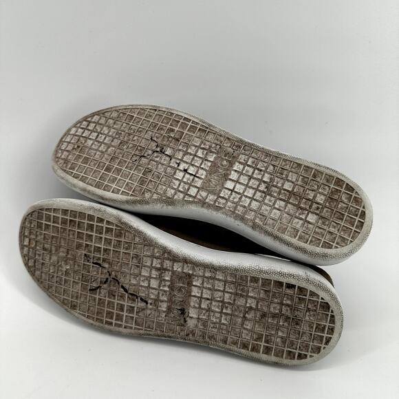 Vince Verrell Suede Slip On Sneakers Mule Suede Leather Round Toe Tan 5.5M - Picture 8 of 8